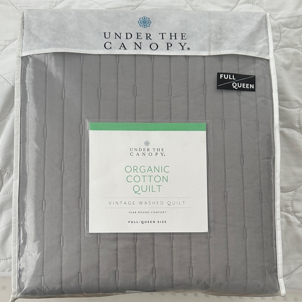 Under the Canopy organic cotton quilt